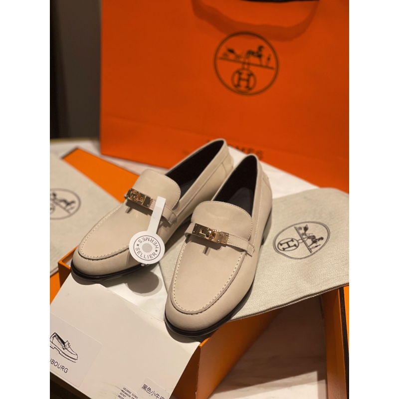 H**mes leather shoes